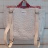 Cartable en tissu Bouclette / coton imprimé fleuri rouge – Image 2