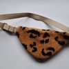 Sac banane enfant Sherpa mouton Feligrou / coton imprimé Felyna Ecru – Image 2