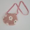 Sac bandoulière Sherpa Mouton Jexy / coton imprimé Feline Violet – Image 2