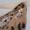 Sac banane enfant Toile Demi Natté Feligrou / coton imprimé Felyna Ecru – Image 2