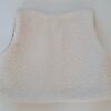 Gilet de berger tissu bouclette écru / coton imprimé Suzette vert – Image 3