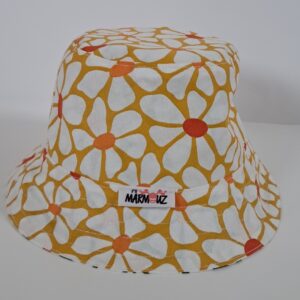 Bob coton imprimé April Curry / coton imprimé Nami Orange