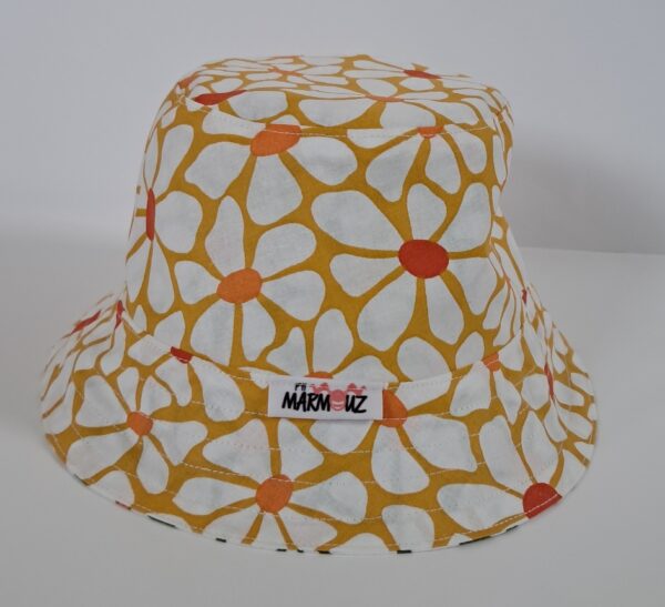 Bob coton imprimé April Curry / coton imprimé Nami Orange