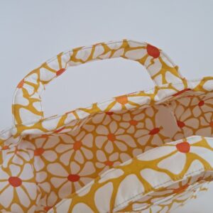 Sac cabas coton imprimé April Curry