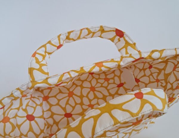 Sac cabas coton imprimé April Curry – Image 2