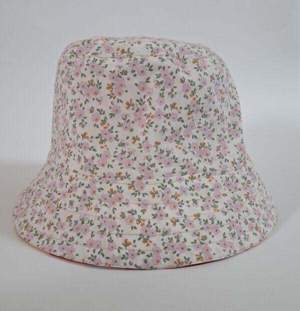 Bob coton imprimé Satsuma / coton imprimé Capri Ecru-Mauve – Image 2